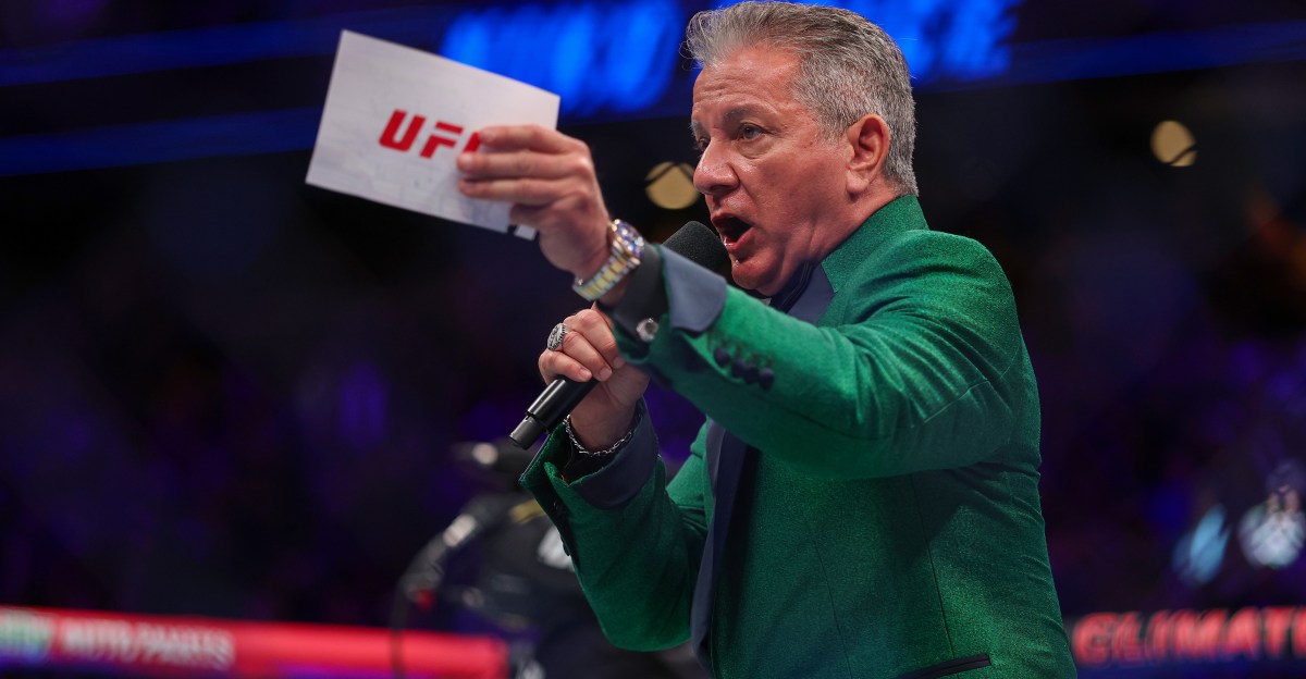 Bruce Buffer Takes Responsibility for UFC Seattle Announcement Error