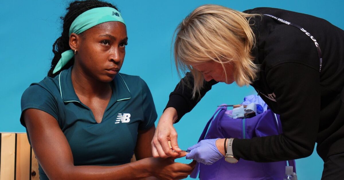 Coco Gauff Vomits on Court but Advances at Madrid Open