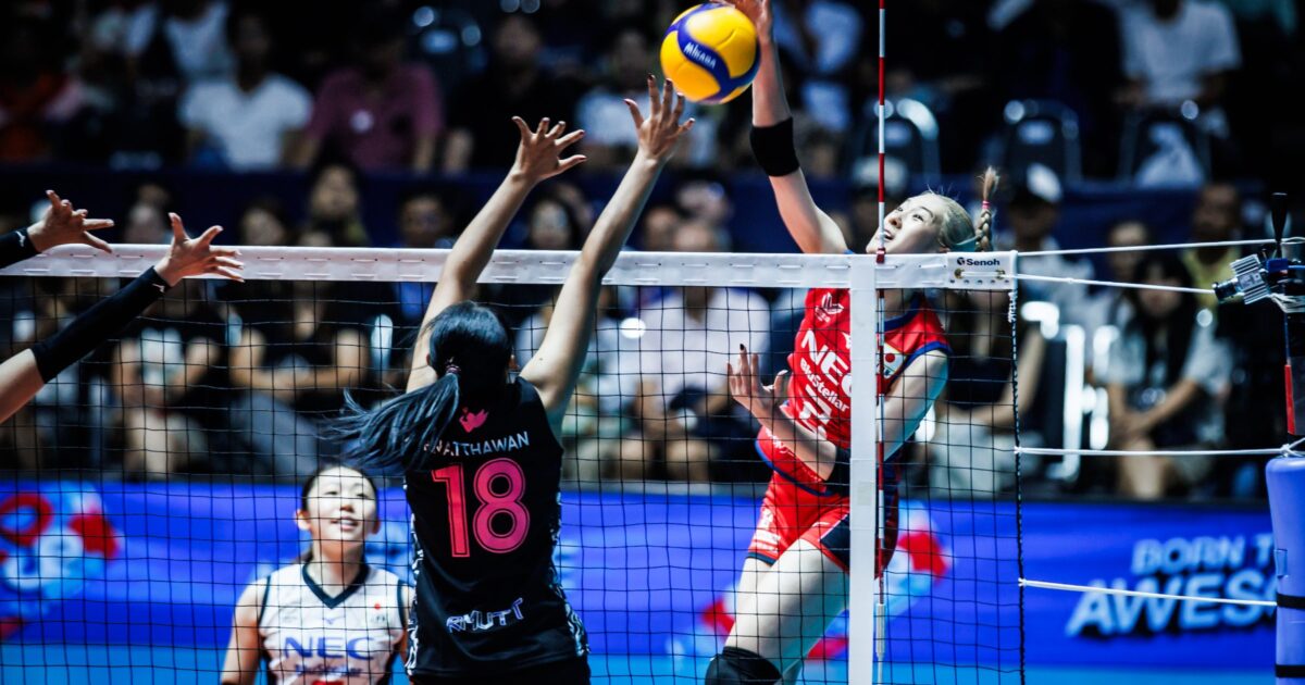 NEC Red Rockets and Supreme TIP Chonburi Advance in AVC CL