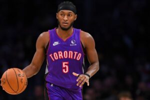 Raptors’ Immanuel Quickley Ruled Out for Game 2 Against Cavaliers