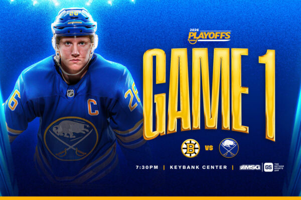 Sabres Host Bruins in First Playoff Game Since 2011