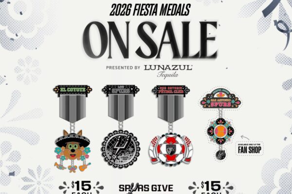 San Antonio Spurs Release 2026 Fiesta Medals