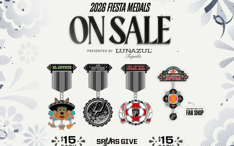San Antonio Spurs Release 2026 Fiesta Medals