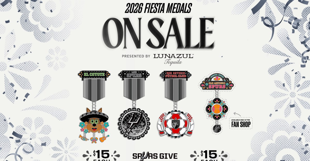 San Antonio Spurs Release 2026 Fiesta Medals