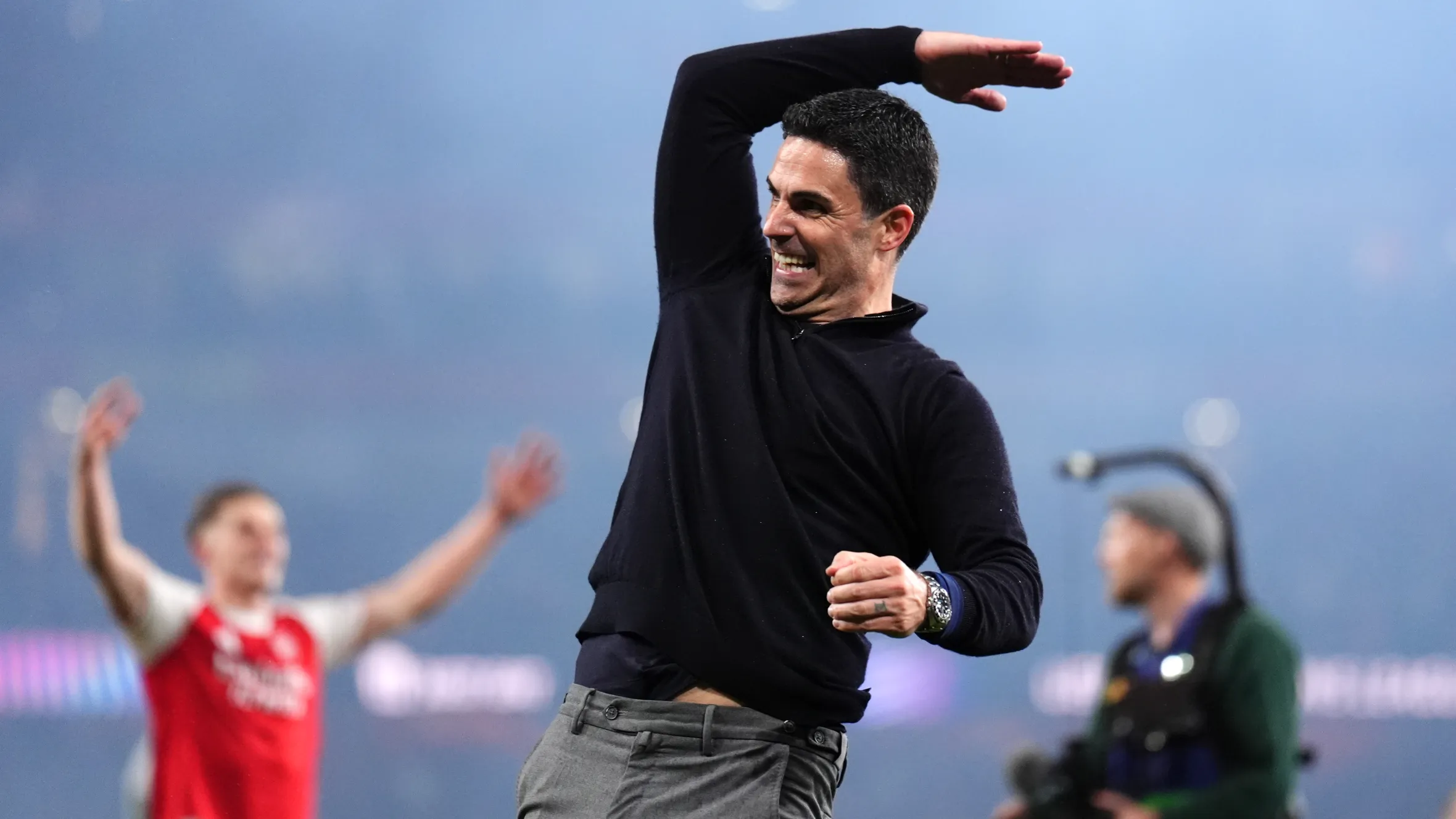 Arteta, Arsenal manager.