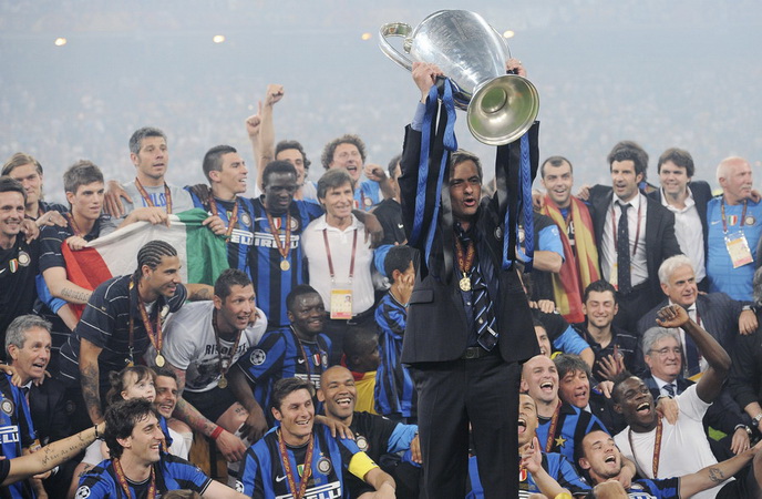 Jose Mourinho Wins Treble with Inter Milan