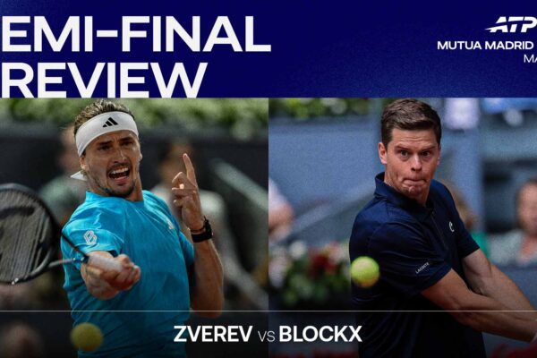 Blockx Advances to Madrid Semi-Finals, Faces Zverev Next